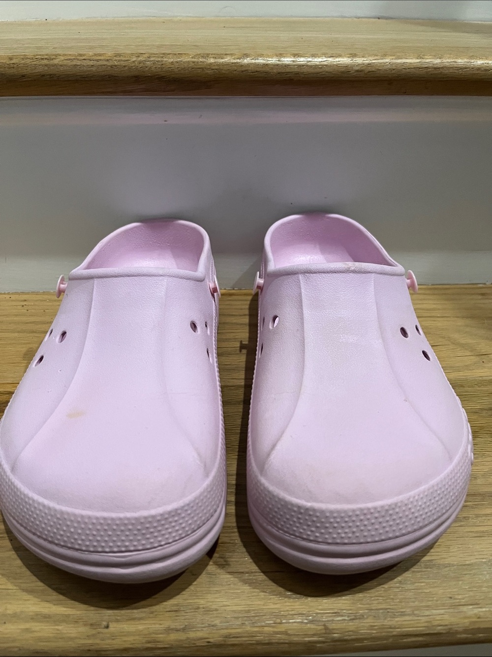 CROCS Kids Light Pink Slip-On Clogs